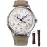 Zegarek Orient Automatic Classic Sun & Moon Bambino RA-AK0808S30B 75th Anniversary Edition - Zegarki ORIENT