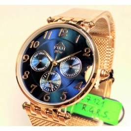 klasyczny damski Zegarek FujiTime w kolorze złotym M7121Q - Zegarki Fuji Time