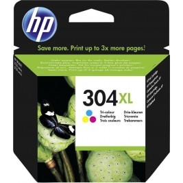 HP 304 XL kolorowy (N9K07AE) oryginalny - Tusze HP