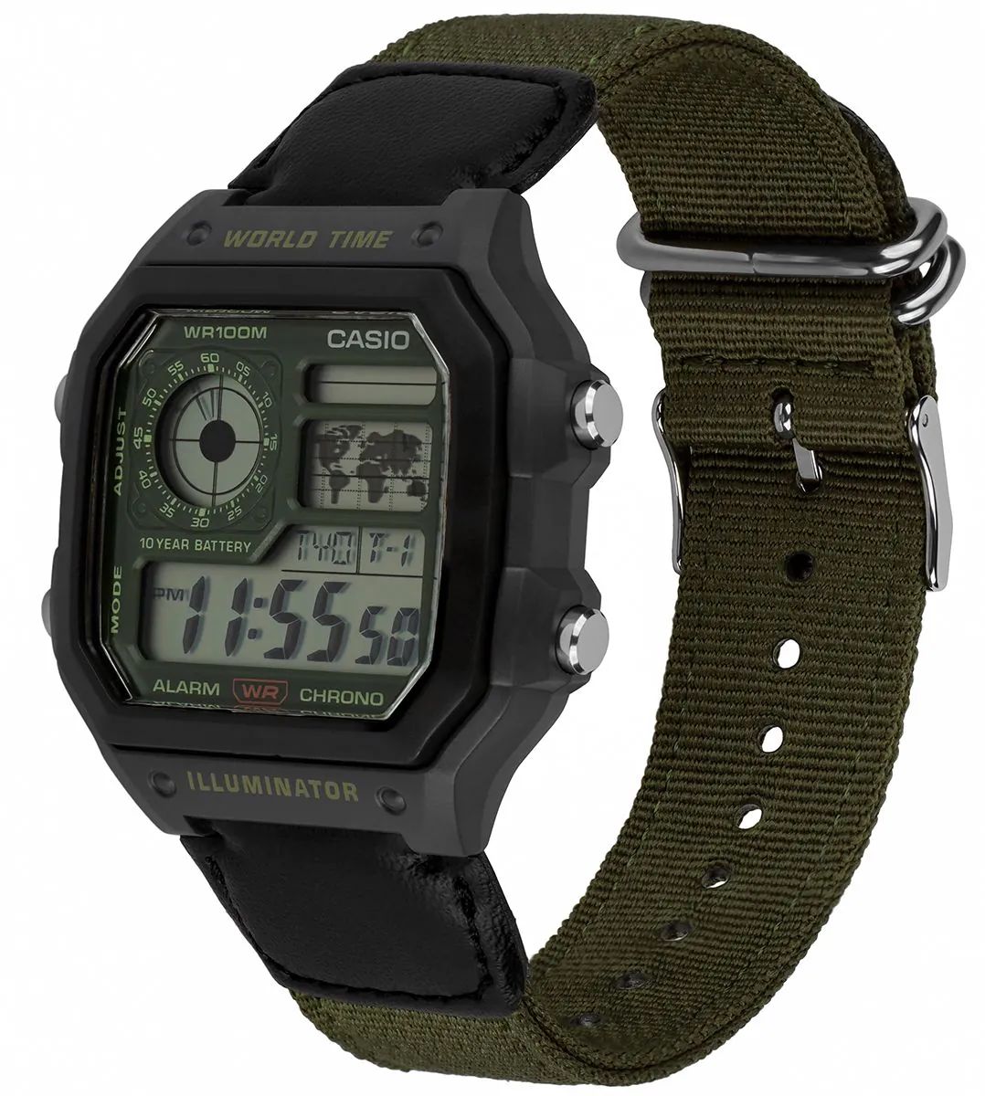 Kultowy zegarek Casio Royale AE-1200WHUB-3AVEF – tani i oryginalny pomysł na prezent dla taty
