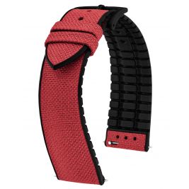 Pasek HIRSCH Arne L Animal Free materiałowo kauczukowy 092509060-5-22 22 mm - Paski HIRSCH