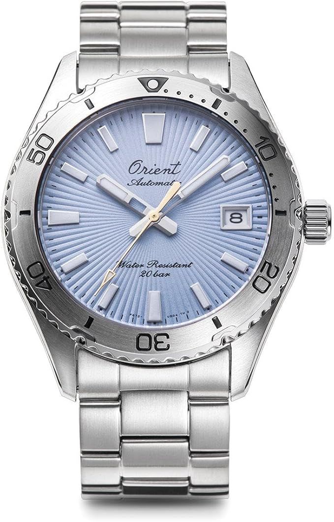 Limitowany zegarek Orient Mako 40 RA-AC0Q12L30B Ice Blue – 75th Anniversary Edition