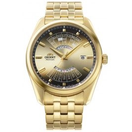 Kultowy zegarek męski Orient Patelnia Polski Kalendarz RA-BA0007G3YB Multi-Year Calendar