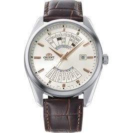 Kultowy zegarek męski Orient Patelnia Polska Edycja RA-BA0009S3YB Multi-Year Calendar