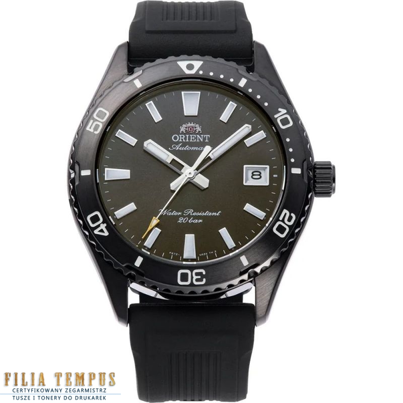 Czarny Orient Mako 40 Automatic RA-AC0Q10N30B