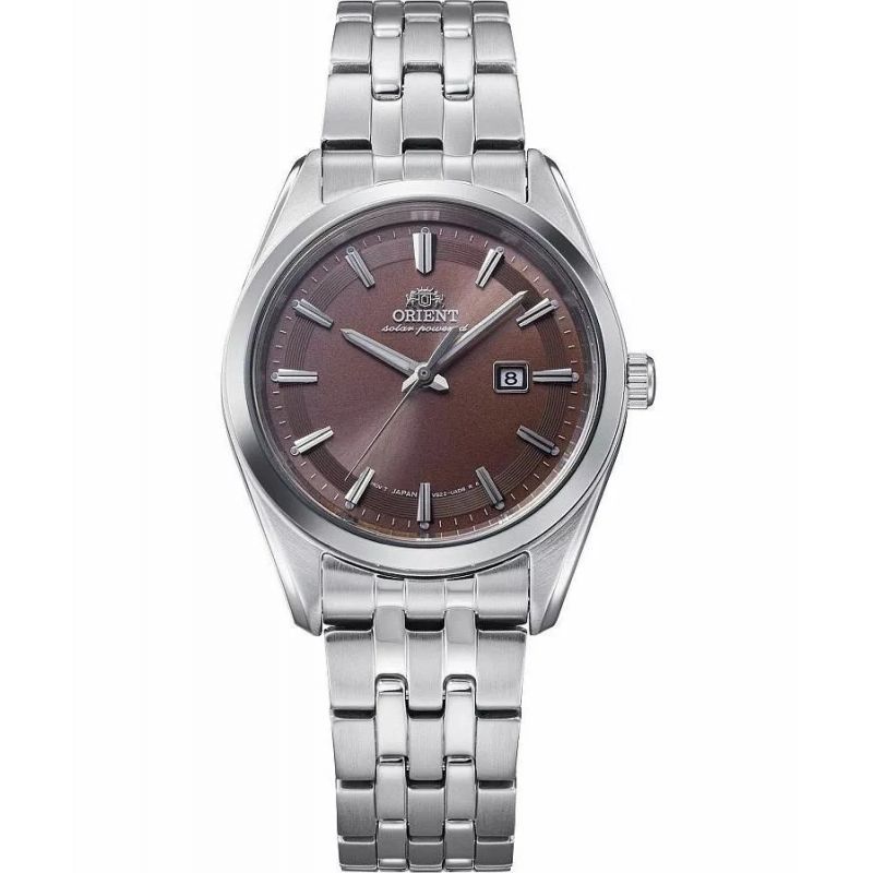 Klasyczny zegarek damski na bransolecie Orient Stretto Date Lady Solar RA-WG0603R10B Klasyczny zegarek damski na bransolecie Orient Stretto Date Lady Solar RA-WG0603R10B