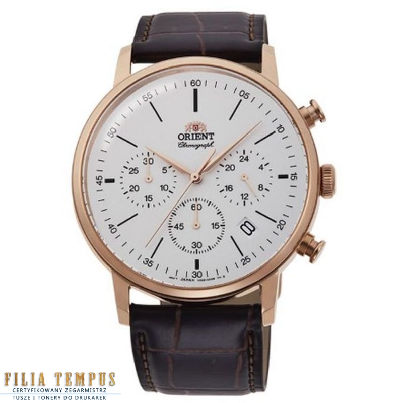 klasyczny męski Zegarek Orient Chronograph RA-KV0403S10B - Zegarki Orient klasyczny męski Zegarek Orient Chronograph RA-KV0403S10B - Zegarki Orient