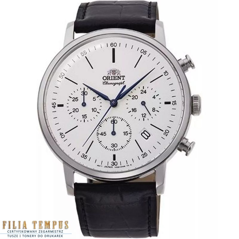 klasyczny męski Zegarek Orient Chronograph RA-KV0405S10B - Zegarki Orient klasyczny męski Zegarek Orient Chronograph RA-KV0405S10B - Zegarki Orient