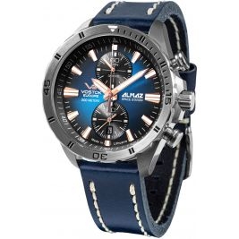 sportowy męski Zegarek Vostok Europe ALMAZ Space Station 6S11-320A675 na pasku