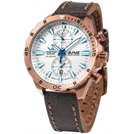 sportowy męski Zegarek Vostok Europe ALMAZ Space Station 6S11-320B676 na pasku