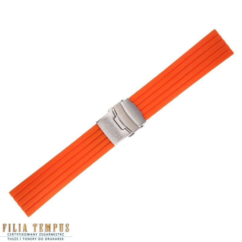 Pasek Vostok Europe Silikon VE - 22 mm pomarańczowy - Paski i bransolety VOSTOK Pasek Vostok Europe Silikon VE - 22 mm pomarańczowy - Paski i bransolety VOSTOK