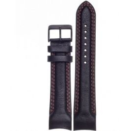 Pasek Vostok Europe Rocket N1 - Skóra (4150) czarny z czerwonym p. czarna kl. - Paski i bransolety VOSTOK