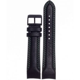 Pasek Vostok Europe Rocket N1 - Skóra (4252) czarny z zielonym p. czarna kl. - Paski i bransolety VOSTOK