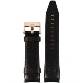 Pasek Vostok Europe Lunokhod - Skóra (3211) czarny z czarnym p. różowa kl. - Paski i bransolety VOSTOK