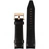 Pasek Vostok Europe Lunokhod - Skóra (3211) czarny z czarnym p. różowa kl. - Paski i bransolety VOSTOK