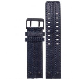 Pasek Vostok Europe Expedition - Skóra (C503) niebieski czarna kl. - Paski i bransolety VOSTOK
