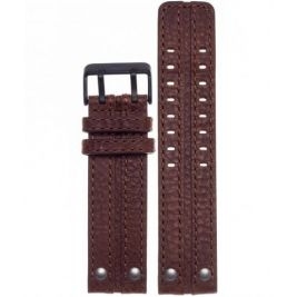 Pasek Vostok Europe Expedition - Skóra 4200 brązowy czarna kl.