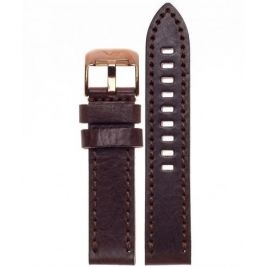 Pasek Vostok Europe Almaz - Skóra (B262) brązowy różowa kl. - Paski i bransolety VOSTOK