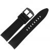Pasek Vostok Europe Anchar - Silikon (4142) czarny z czarną kl. - Paski i bransolety VOSTOK
