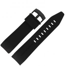 Pasek Vostok Europe Lunokhod - Silikon (4208) czarny z czarną kl. - Paski i bransolety VOSTOK