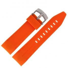 Pasek Vostok Europe Lunokhod - Silikon (5207) pomarańczowy z matową kl. - Paski i bransolety VOSTOK