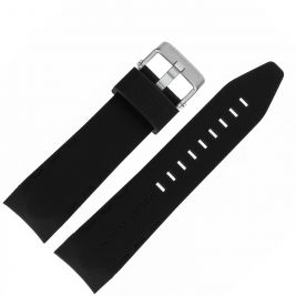 Pasek Vostok Europe Lunokhod - Silikon (5213) czarny z matową kl. - Paski i bransolety VOSTOK