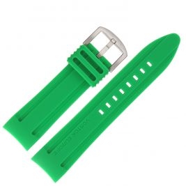 Pasek Vostok Europe Anchar - Silikon 7172 zielony z matową kl.