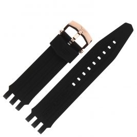 Pasek Vostok Europe Energia 3 - Silikon (E282) czarny różowa kl. - Paski i bransolety VOSTOK