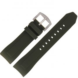 Pasek Vostok Europe Ekranoplan - Silikon (5107) zielony matowa kl. - Paski i bransolety VOSTOK