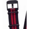 Pasek Vostok Europe Almaz - Nylon (C260) czarny z czerwonym śr. czarna kl. - Paski i bransolety VOSTOK
