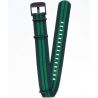 Pasek Vostok Europe Almaz - Nylon (C261) zielony z zielonym śr. czarna kl. - Paski i bransolety VOSTOK