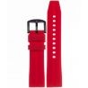 Pasek Vostok Europe Almaz - Silikon (C260) czerwony czarna kl. - Paski i bransolety VOSTOK