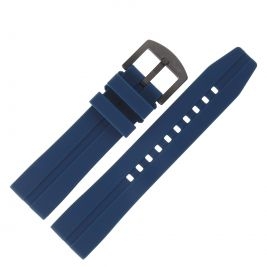 Pasek Vostok Europe Almaz - Silikon (C257) niebieski czarna kl. - Paski i bransolety VOSTOK