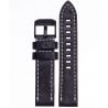 Pasek Vostok Europe Almaz - Skóra (C257) czarny z białym p. czarna kl. - Paski i bransolety VOSTOK