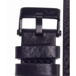 Pasek Vostok Europe Ekranoplan 2 - Skóra (C510) czarny czarna kl. - Paski i bransolety VOSTOK