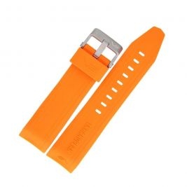 Pasek Vostok Europe Ekranoplan 2 - Silikon (A509) pomarańczowy matowa kl. - Paski i bransolety VOSTOK