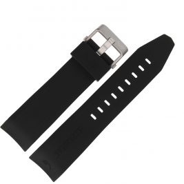 Pasek Vostok Europe Ekranoplan 2 - Silikon (H514) czarny matowa kl. - Paski i bransolety VOSTOK