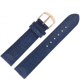 Pasek Vostok Europe Undine - Skóra płaszczki - niebieski różowa kl. - Paski i bransolety VOSTOK