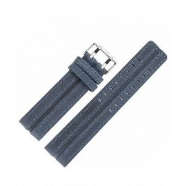 Pasek Vostok Europe Expedition - Skóra (A557) jasny niebieski błyszcząca kl. - Paski i bransolety VOSTOK