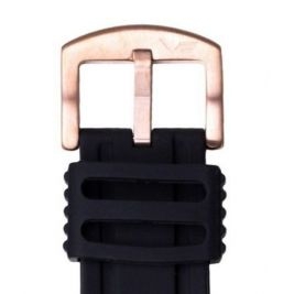 Pasek Vostok Europe Anchar - Skóra (O585) brązowy z białym p. różowa kl. - Paski i bransolety VOSTOK