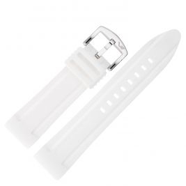 Pasek Vostok Europe Anchar - Silikon (A583) biały z błyszcząca kl. - Paski i bransolety VOSTOK