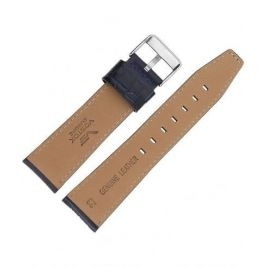 Pasek Vostok Europe Gaz-14 - Skóra 565 (A594) niebieski croco błyszcąca kl. - Paski i bransolety VOSTOK