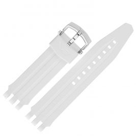 Pasek Vostok Europe Energia 3 - Silikon (A650) biały błyszcząca kl. - Paski i bransolety VOSTOK