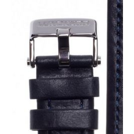 Pasek Vostok Europe Lunokhod - Skóra (E278) granatowy z jasnym p. błyszcząca kl. - Paski i bransolety VOSTOK