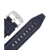 Pasek Vostok Europe Lunokhod - Skóra (A634) niebieski croco z białym p. błyszcząca kl. - Paski i bransolety VOSTOK
