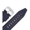 Pasek Vostok Europe Lunokhod - Skóra (A634) niebieski croco z białym p. błyszcząca kl. - Paski i bransolety VOSTOK