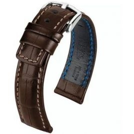 Pasek HIRSCH Grand Duke 100m-WR L 02528010-2-24 skórzany 24 mm - Paski HIRSCH