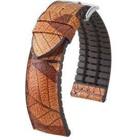 Pasek HIRSCH LEAF L 0921046010-2-20 skóra ekologiczna i kauczuk 20 mm - Paski HIRSCH
