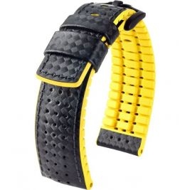 Pasek HIRSCH Ayrton L 0917292050-5-22 skórzano kauczukowy 22 mm - Paski HIRSCH