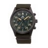 lotniczy męski Zegarek Orient Sport Chronograph Pilot RA-KV0501E10B na pasku